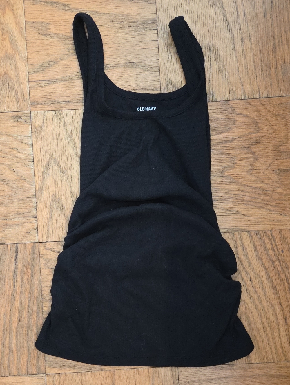 Old Navy Black Women's Tank Top - Classic Scoop Neck-Maternity